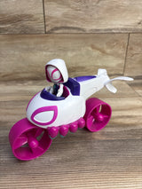 Marvel Spidey & His Amazing Friends Ghost-Spider Action Figure & Copter-Cycle Vehicle