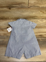 NEW Carter's Striped Polo Romper Blue sz 18m