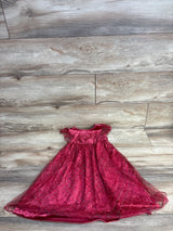 Disney Princess Velvet Night Gown Red sz 3T