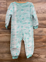 Star Wars Plush Unionsuit Teal sz 3T