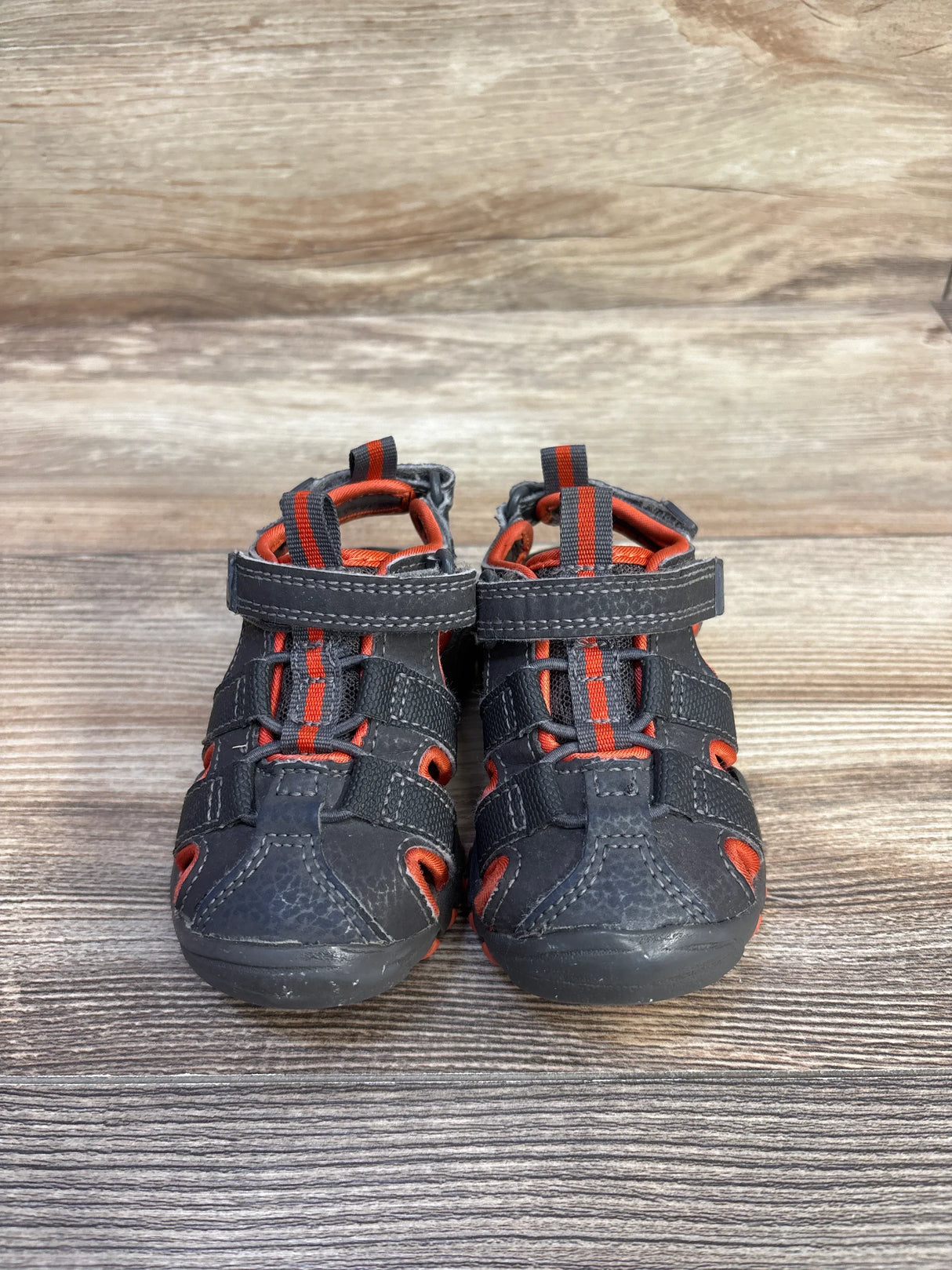 Cat & Jack Fisherman Sandals Grey sz 5c