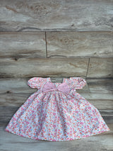 Shein Floral Puff Sleeve Dress Pink sz 4T