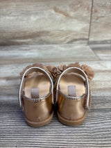 H&M Flower Sandals Bronze sz 5.5c