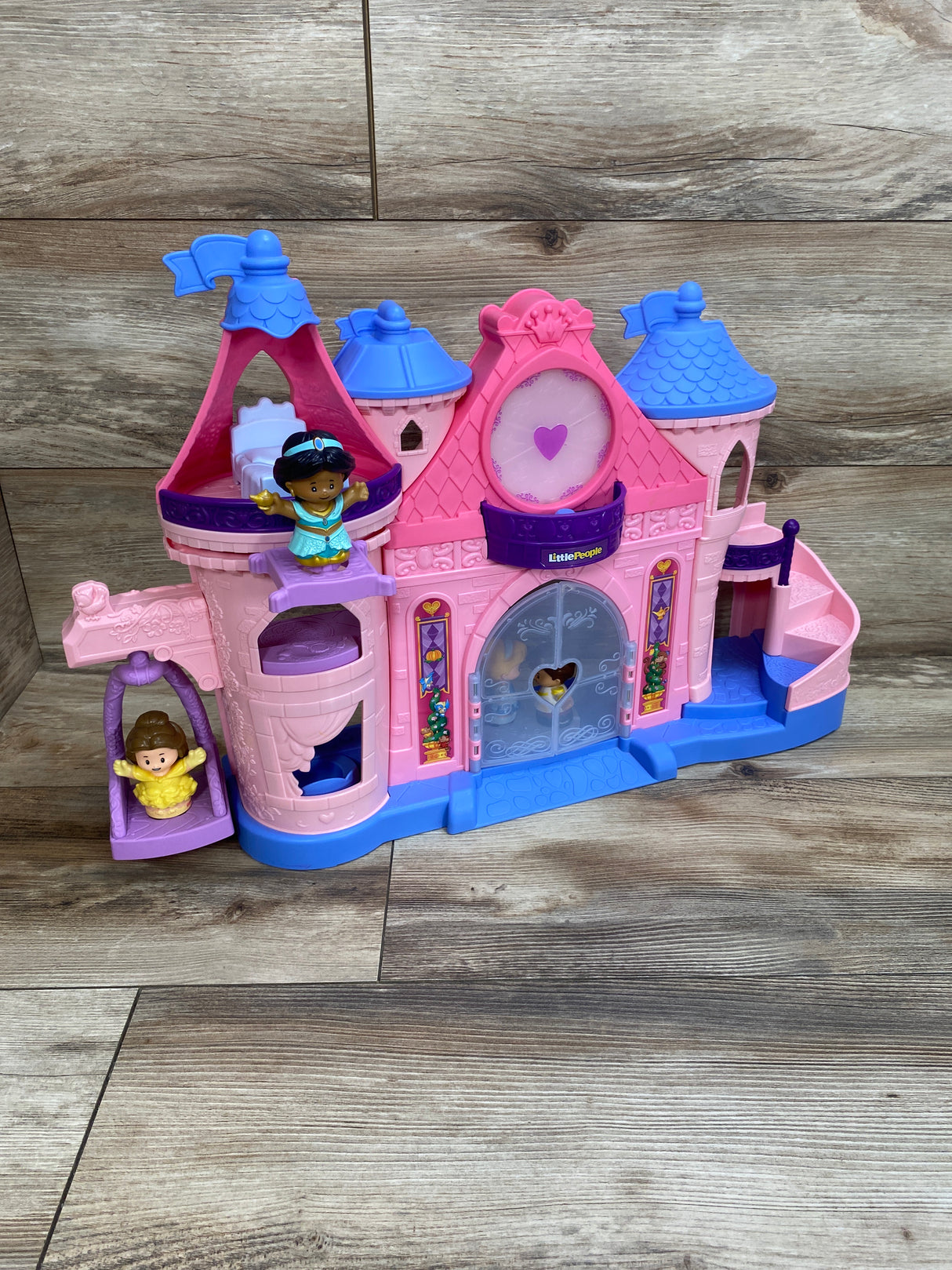 Fisher-Price Little People Toddler Toy Disney Princess Magical Lights & Dancing Castle