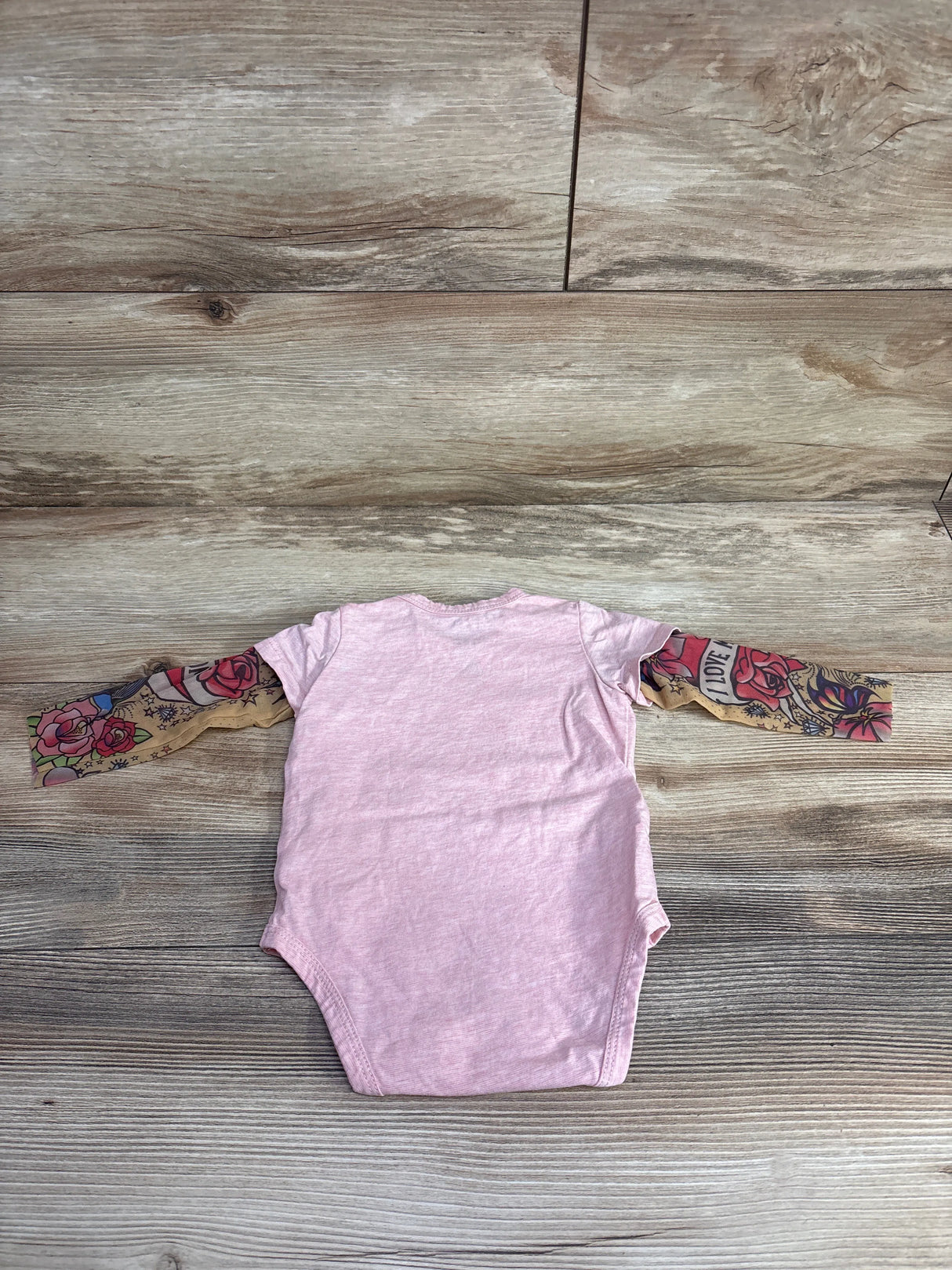 Stephan Baby Sleeved Bodysuit Pink sz 6-12m