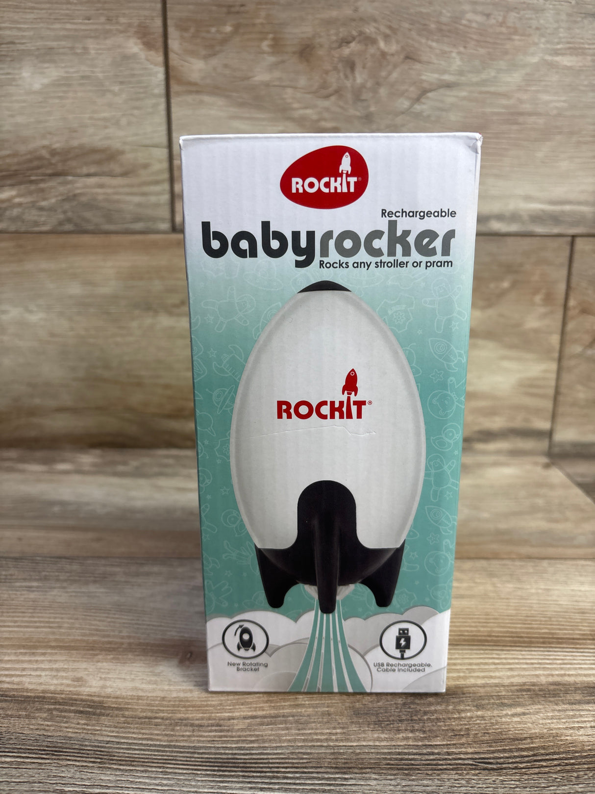Rockit BabyRocker Portable Rechargeable Stroller Rocker
