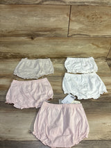 NEW H&M 5pk Cotton Jersey Bloomers White sz 18m