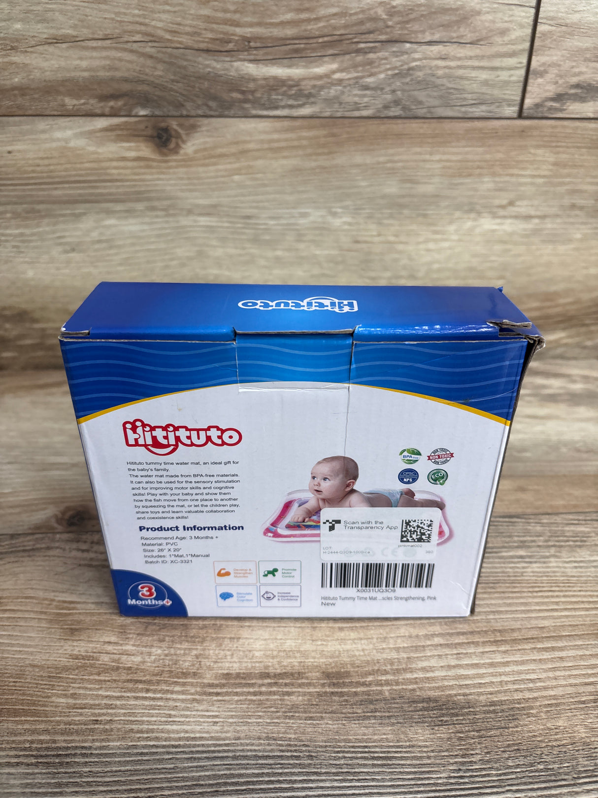 NEW Hitituto Tummy Time Water Mat