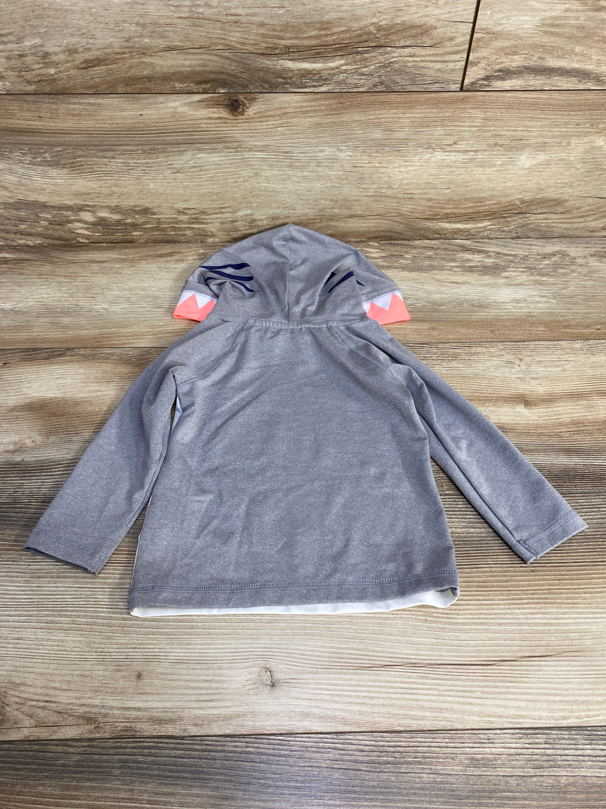 Cat & Jack Hooded Rashguard Gray sz 18m