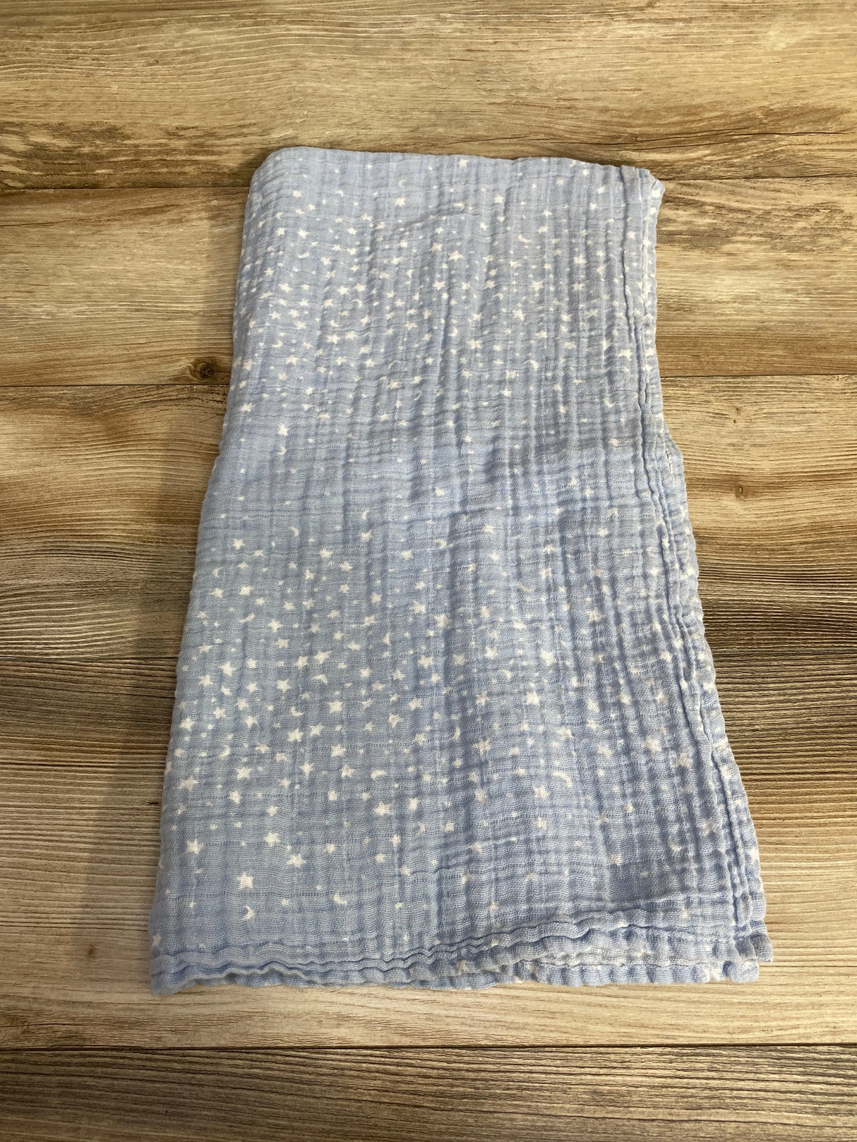 Aden + Anais Muslin Swaddle Blanket Blue Stars & Moon