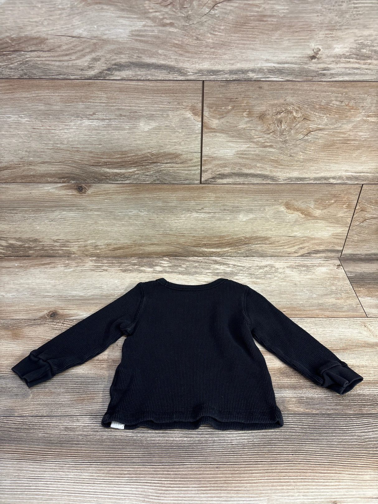 Baby Gap Thermal Long Sleeve Shirt Black sz 18-24m