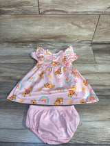 NEW Disney Baby 2pc Winnie The Pooh Dress & Bloomers Pink sz 3m