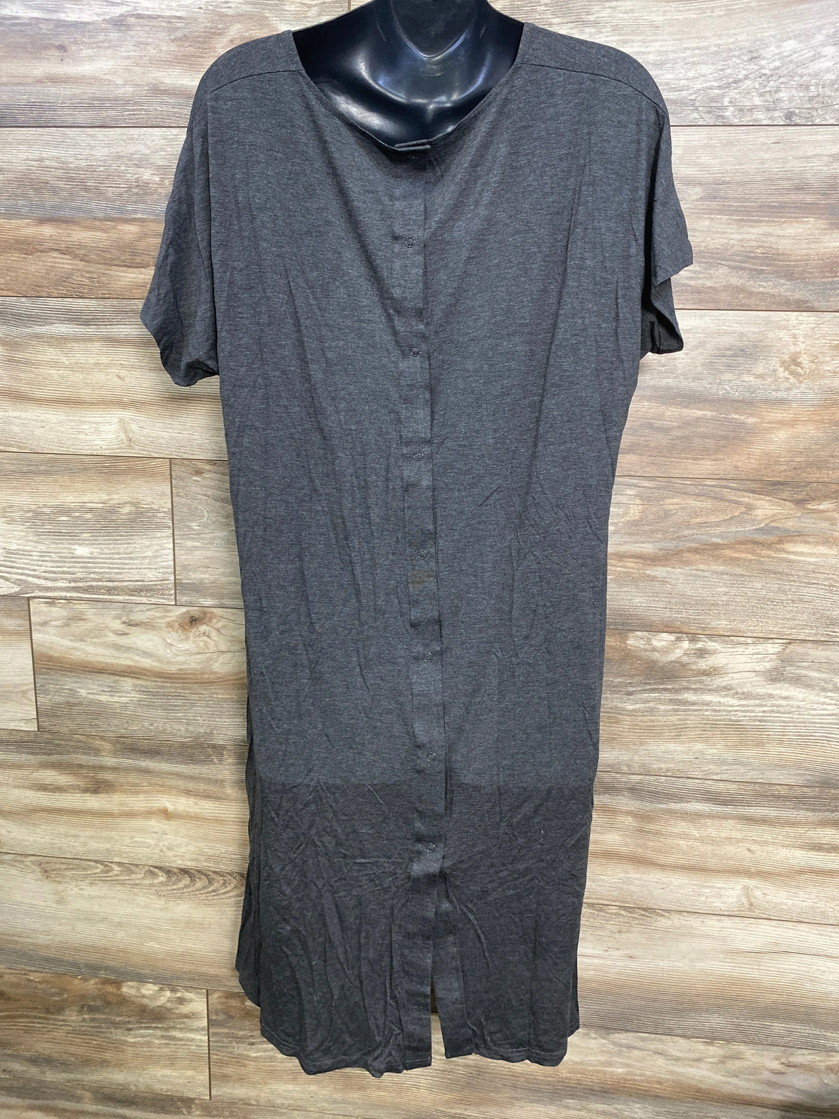 Frida Delivery & Nursing Gown Grey One Size