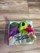 Manhattan Toys Baby Turtle In The Ocean Soft Activity Book