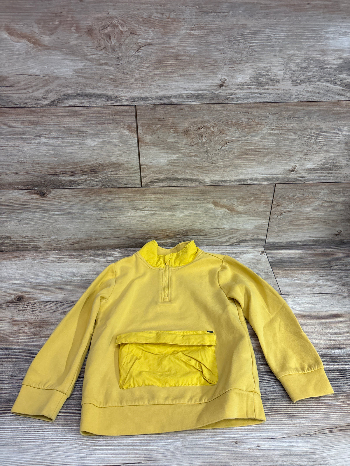 Old Navy Dynamic Fleece 1/4-Zip Sweatshirt Yellow sz 5T