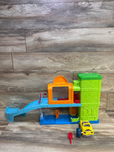 Fisher-Price Little People Light-Up Learning Garage Playset