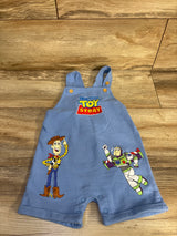 Disney Baby Toy Story Overalls Blue sz 12m