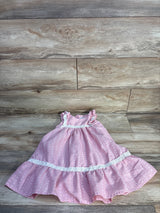 RZ by Rachel Zoe Lace Trim Dress Pink sz 4T
