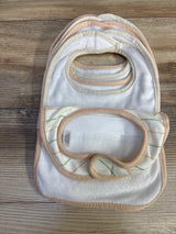NWOT Le Top Bebe 5pk Bibs Beige One Size