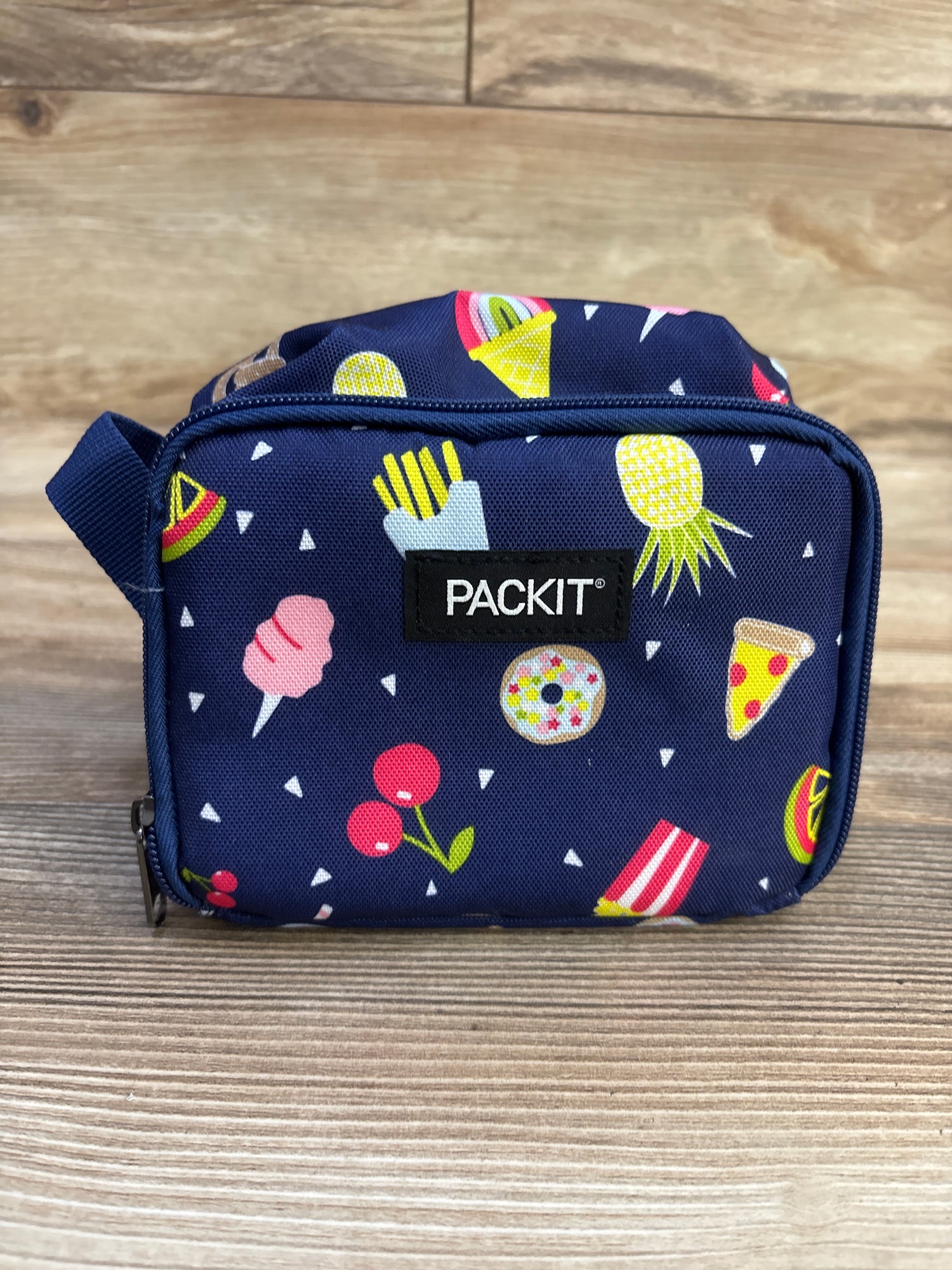 Packit Freezable Snack Box Navy