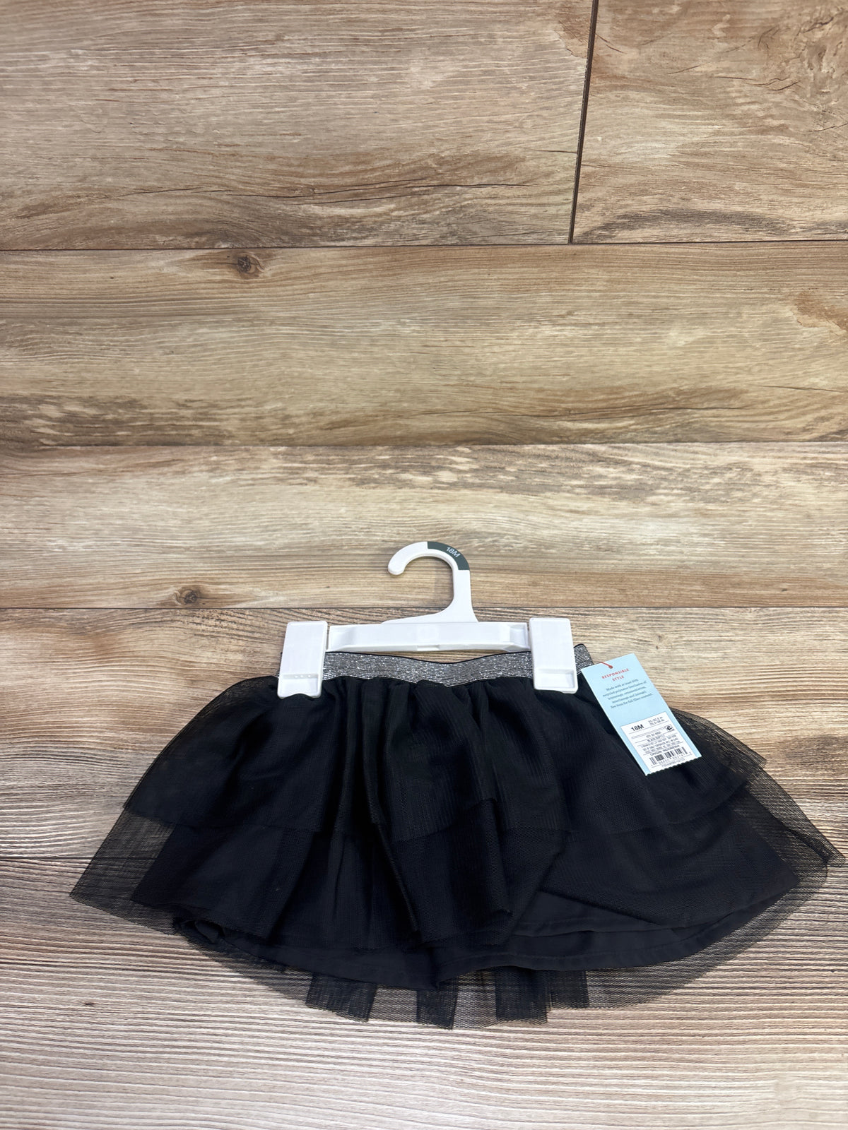 NEW Cat & Jack Tutu Skirt Black sz 18m