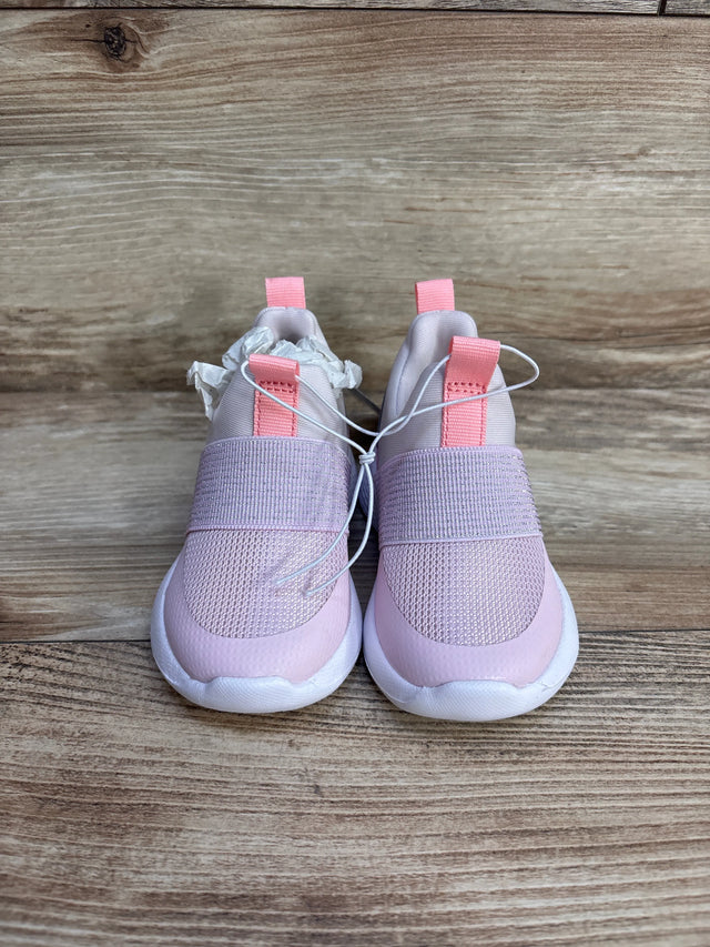 NEW Cat & Jack 'Gray' Slip-On Sneakers Light Pink sz 6c - Me n Mommy To Be