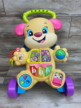 Fisher Price Laugh and Learn Smart Stages Learn With Puppy Walker Pink