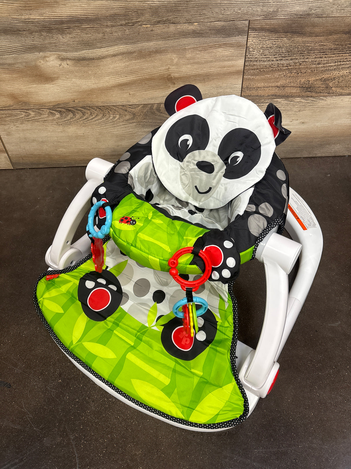 Fisher Price Sit-Me-Up Floor Seat in Panda Paws