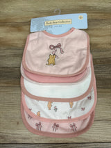 NEW Pooh Bear Collection 5pk Bibs Pink
