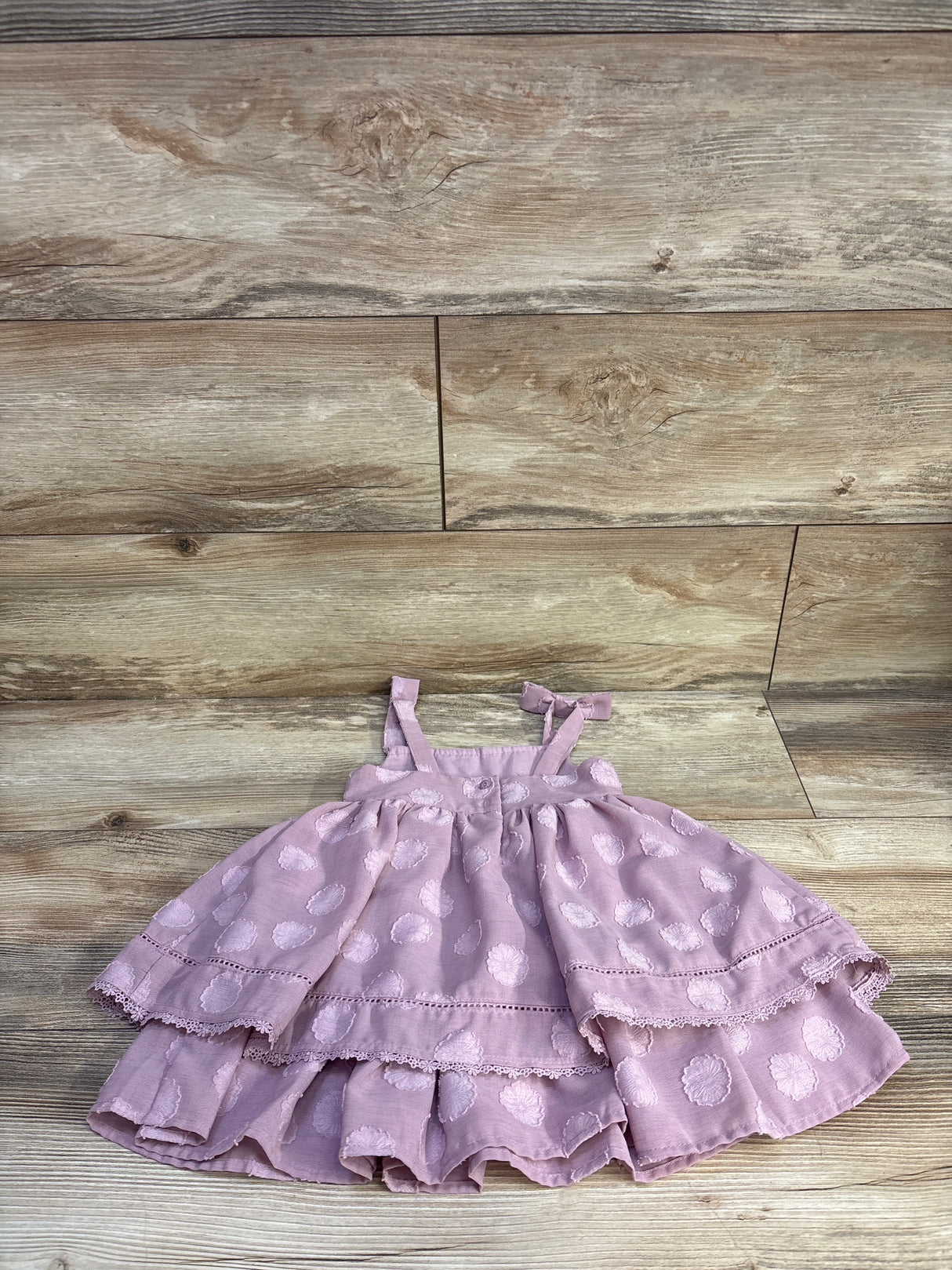 Sincerely Jules Girl Layered Sleeveless Dress Purple sz 18m