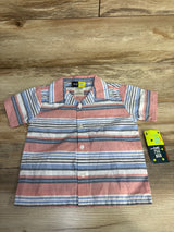 NEW Mick Mack Striped Button Up Shirt sz 3T