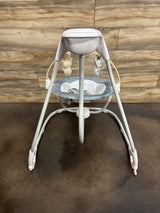 Ingenuity SimpleComfort Compact Swing with Wood Toy Bar - Chambray*