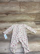 NEW Carter's Waffle Knit Sleeper Beige sz 3m