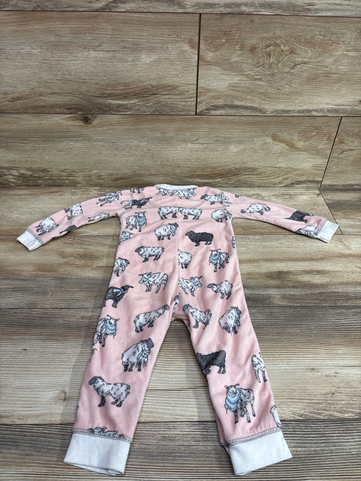PJ Salvage Blanket Sleeper Pink sz 12-18m