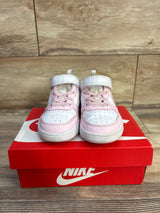 Nike Court Borough Low Recraft TD 'Black/Rose Mousse' sz 9c