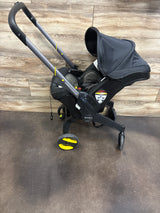 Doona Car Seat & Stroller All-in-One Travel System, Nitro Black
