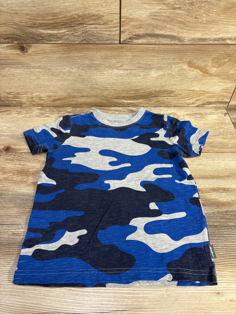 Eddie Bauer Camo Shirt Blue sz 5/6 - Me n Mommy To Be