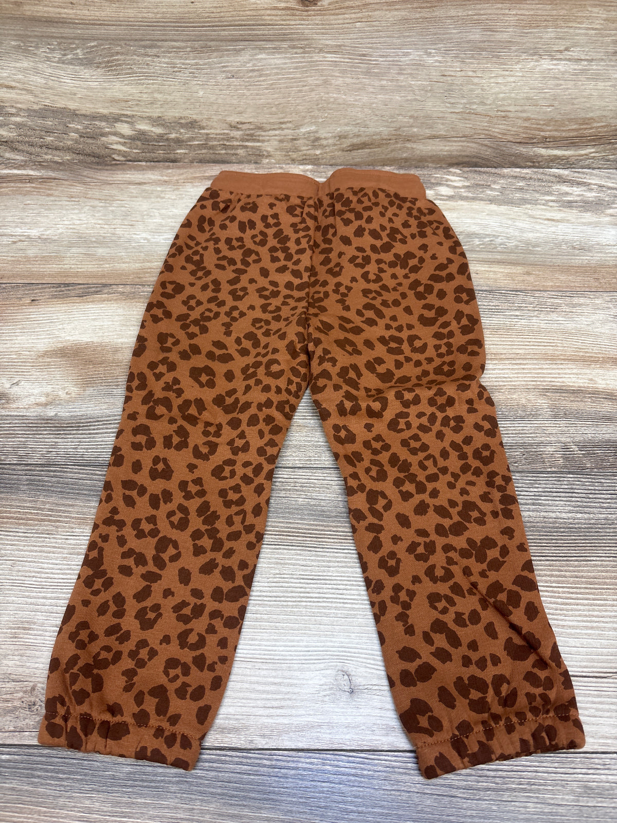 NEW Okie Dokie Leopard Print Joggers Brown sz 3T