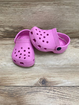 Crocs Classic Clogs Pink Sz 2c/3c