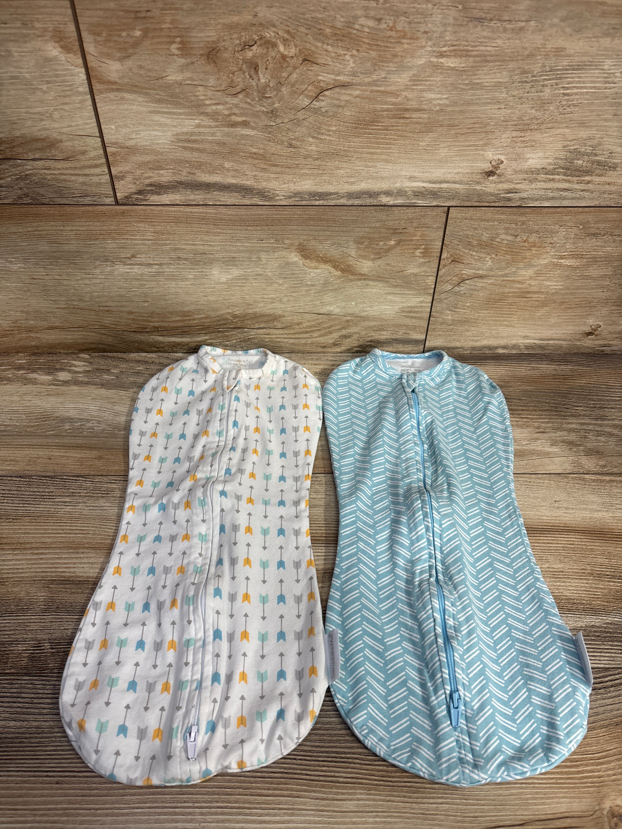 Swaddle Me 2pk Swaddle Pods Blue sz Newborn