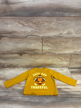 Children's Place Cute And Thankful Shirt Yellow sz 18-24m