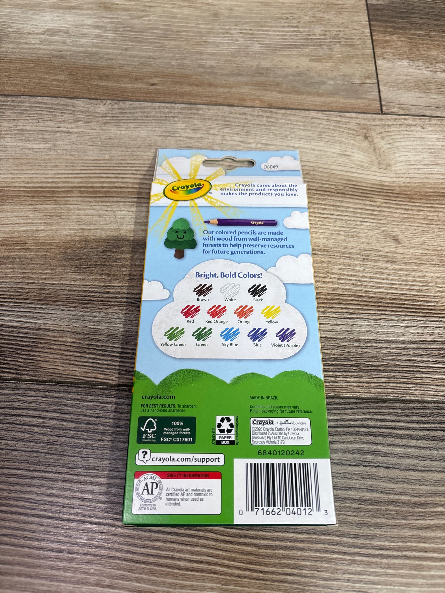 NEW Crayola 12ct Colored Pencils