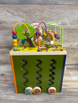 B toys Zany Zoo Wooden Activity Cube