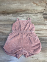 Little Planet Organic Terry Cloth Romper Pink sz 6m