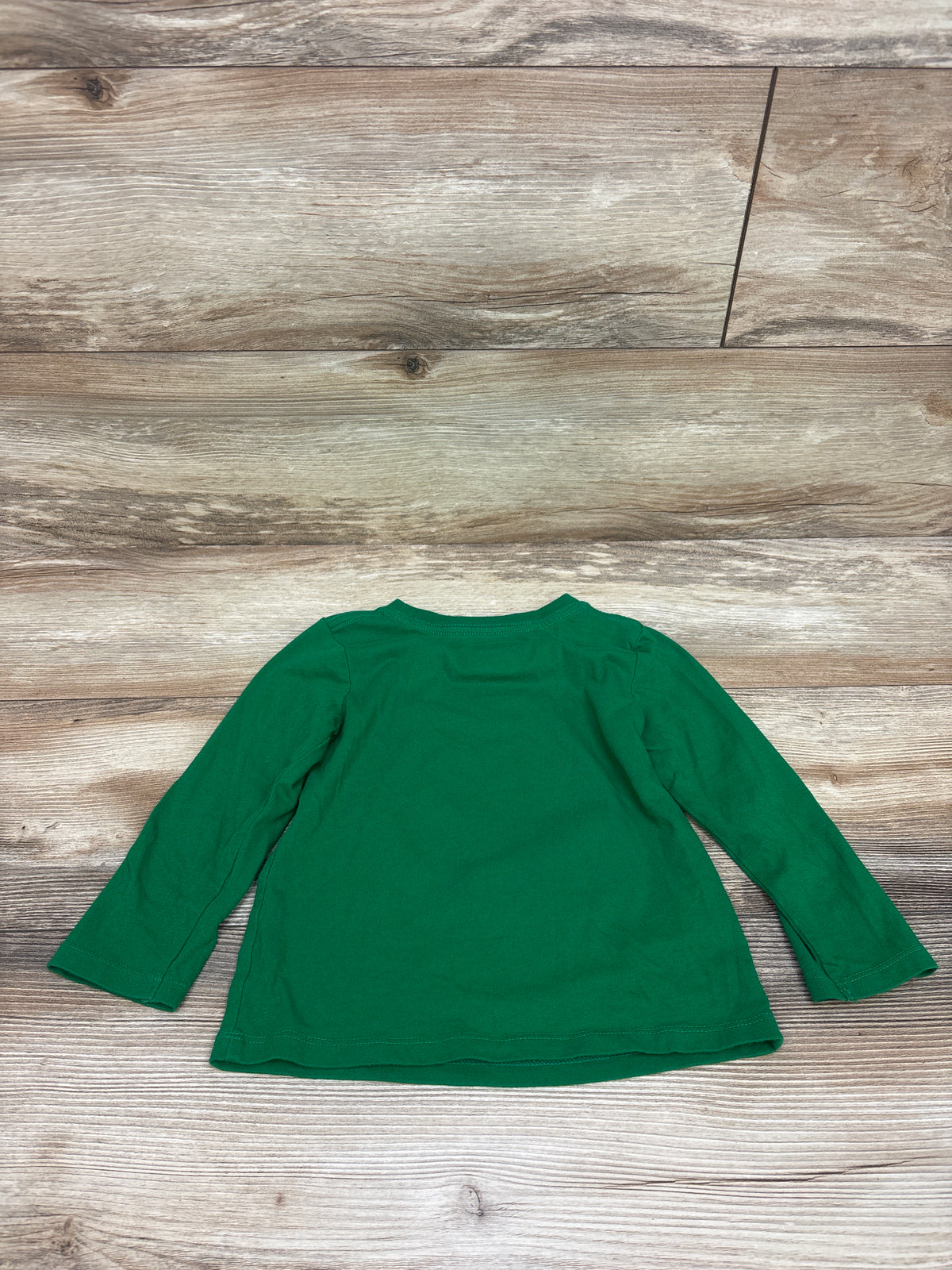 Cat & Jack Long Sleeve Zebra Shirt Green sz 3T