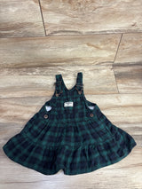 OshKosh Plaid Skirtall Green sz 18m