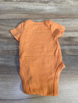 Mori Ribbed Bodysuit Orange sz Newborn - Me n Mommy To Be