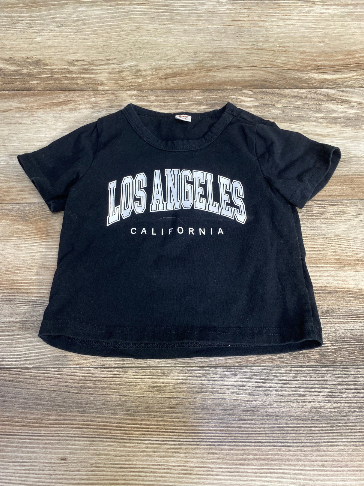 Cozy Cub Los Angeles Shirt Black sz 9-12m