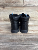Baby Gap Lace-Up Boots w/ Blue Laces Black sz 12c