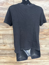 Gap Maternity Short Sleeve V-Neck Shirt Black sz Small